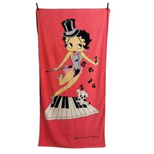 Vintage Betty Boop Beach Towel